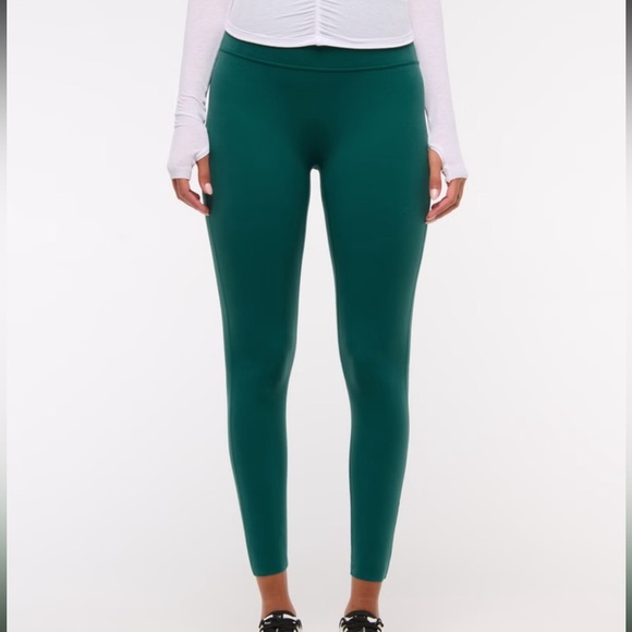 YPB sculptLUX 7/8-Length Forest Green Legging - Picture 1 of 7